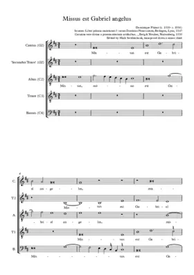 Missus est Gabriel angelus