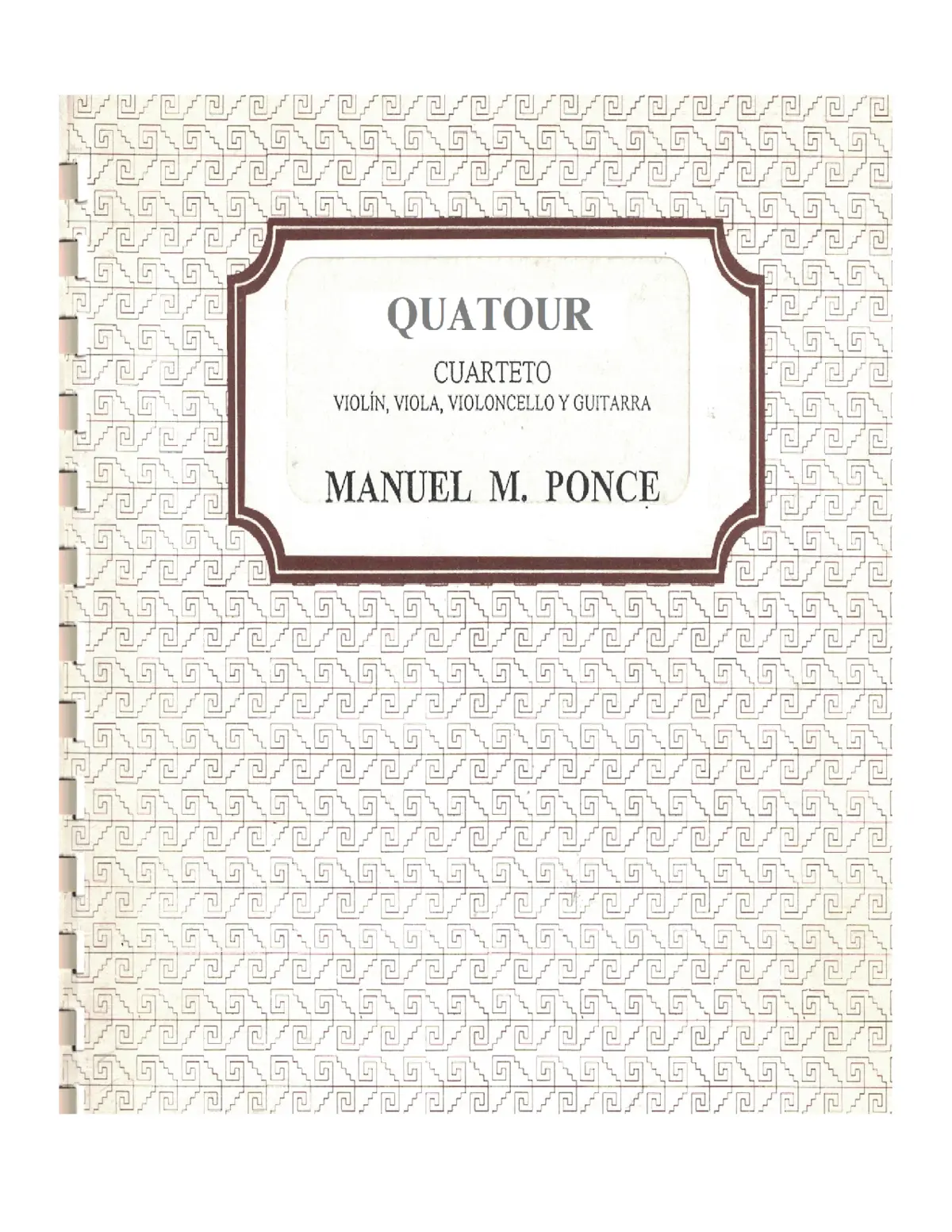 Quartet for Guitar and Strings - Page 1