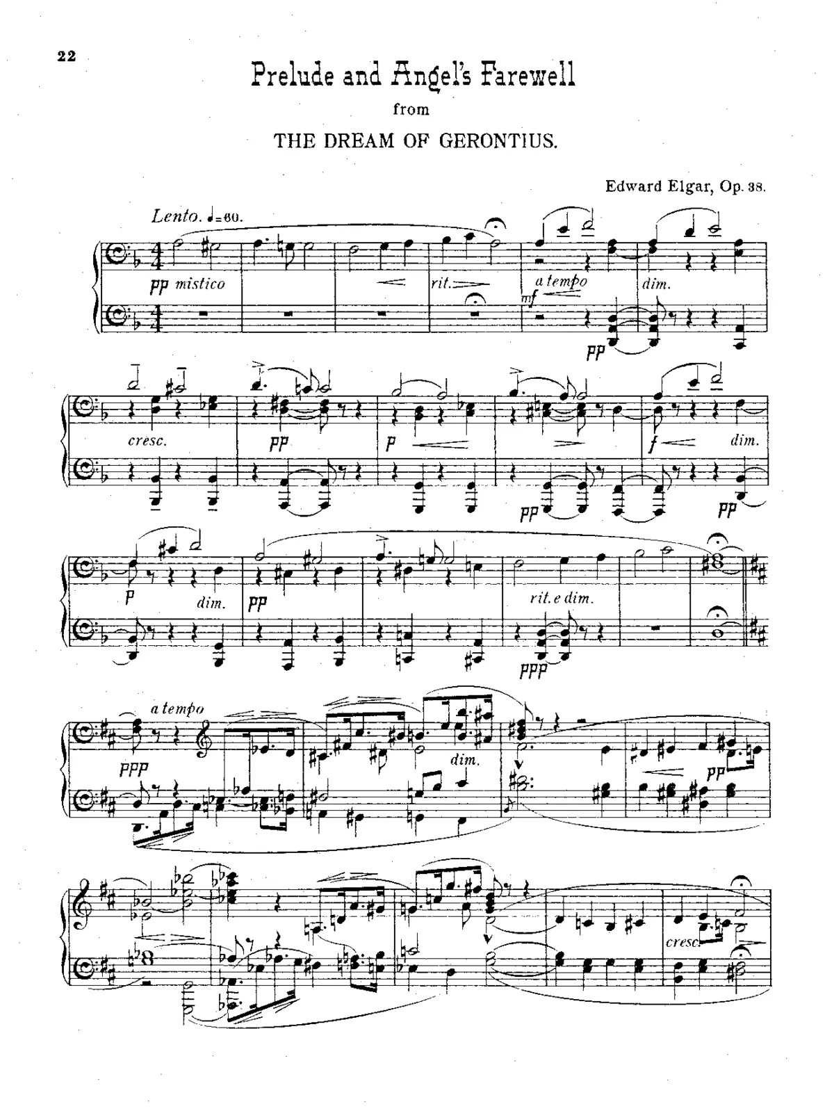 The Dream of Gerontius - Page 1