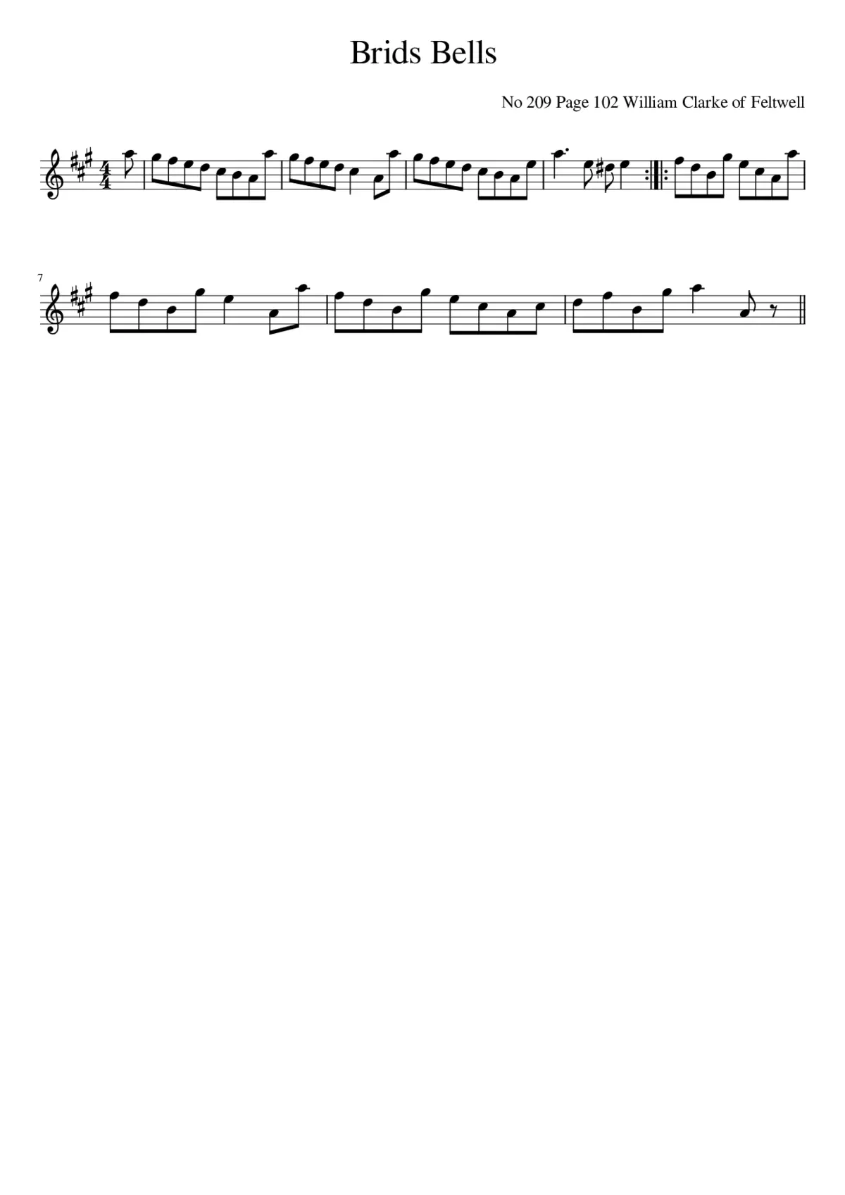 Brids Bells - Page 1