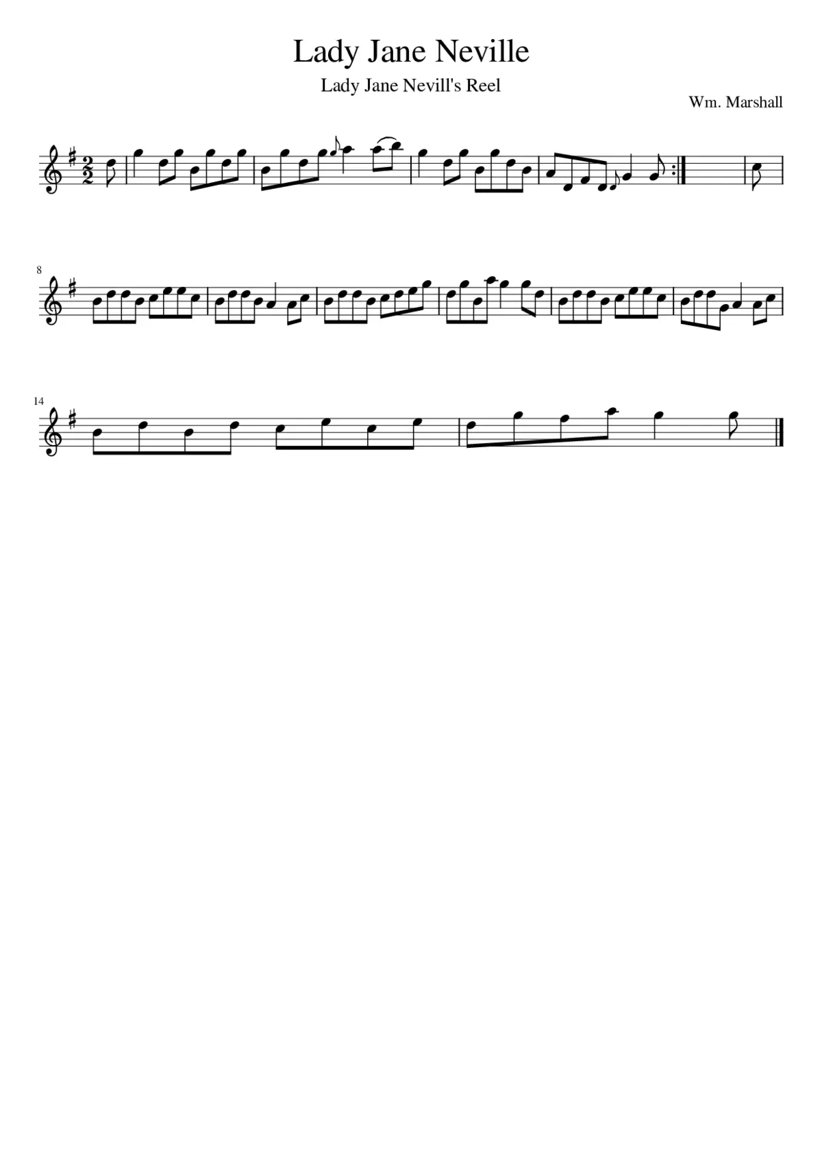 LADY JANE NEVILLE - Page 1