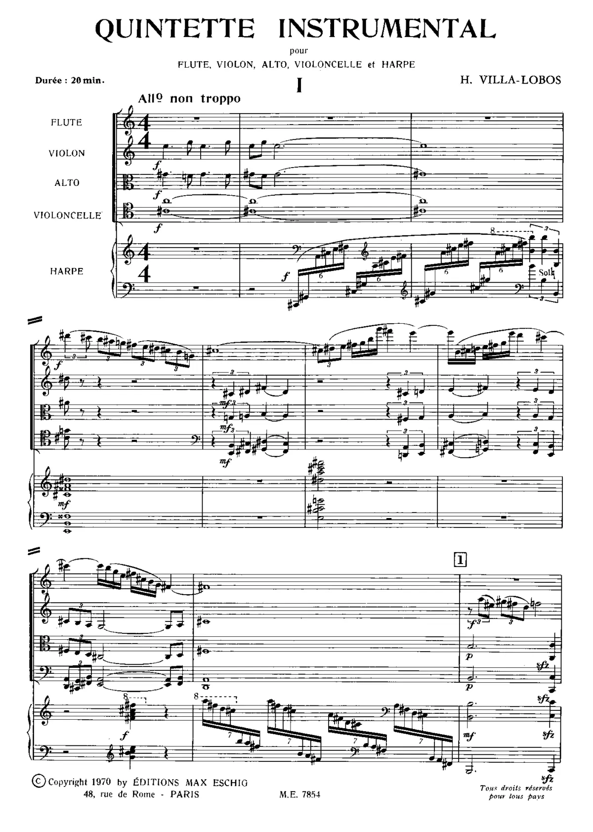 Quinteto instrumental - Page 1