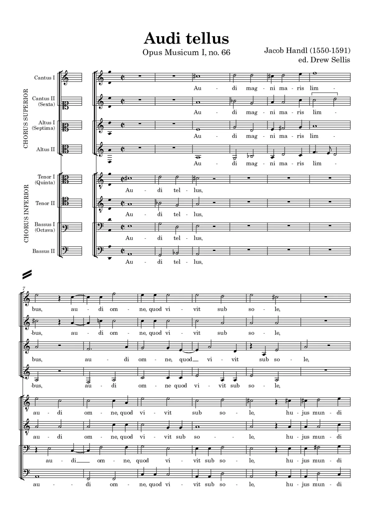 Audi tellus - Page 1