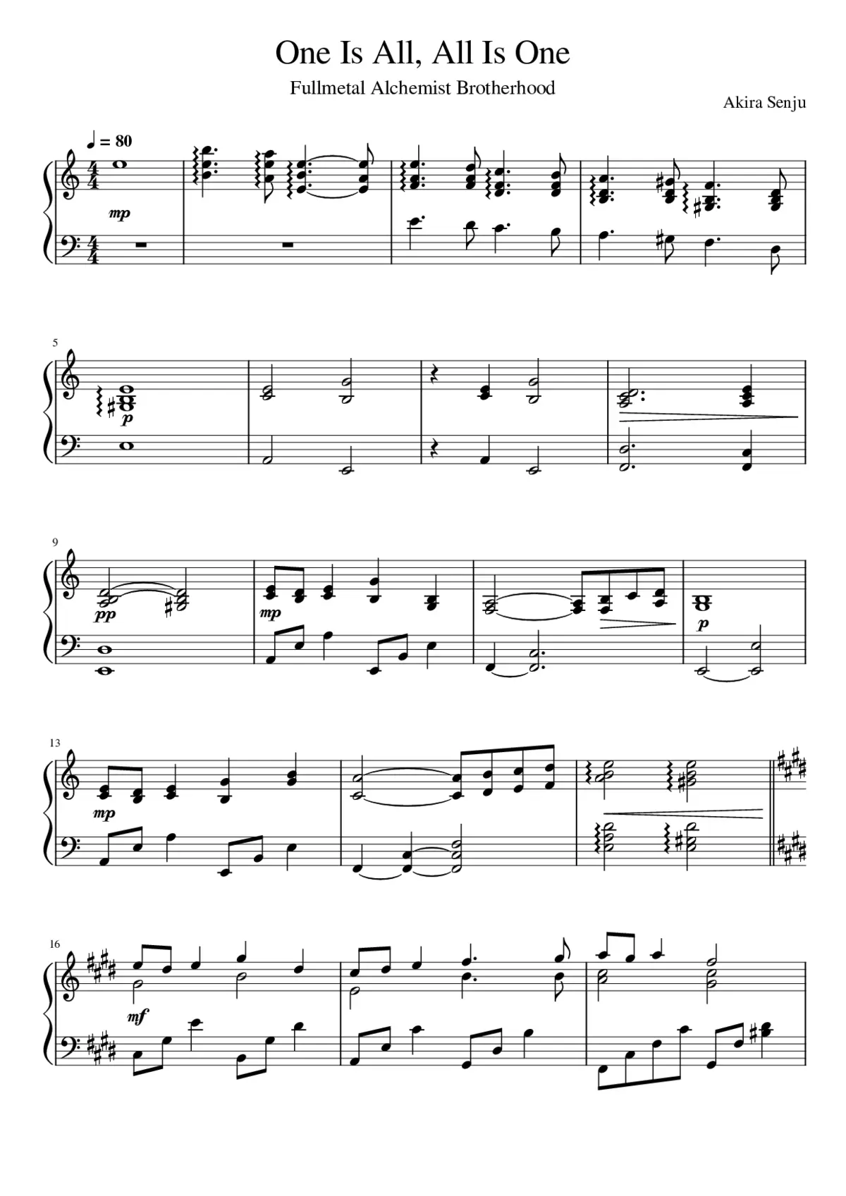 One Is All All Is One - Page 1