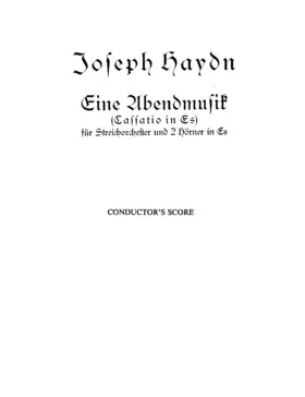 Divertimento in E-flat major