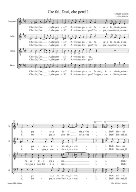 Che fai, Dori, che pensi?