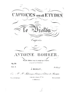 18 Caprices or Etudes