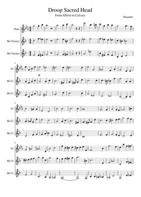 Droop Sacred Head (Olivet to Calvary)