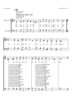 Ich harrete des Herren SWV 137