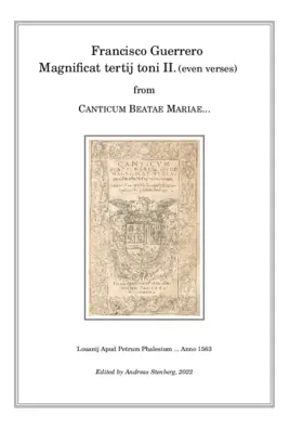 Magnificat tertii toni (even verses)