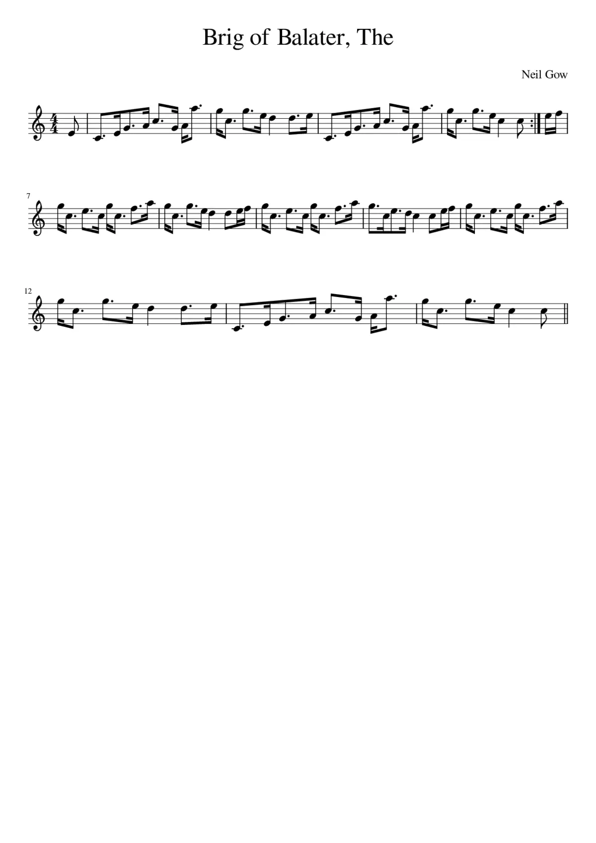 The Brig of Balater - Page 1