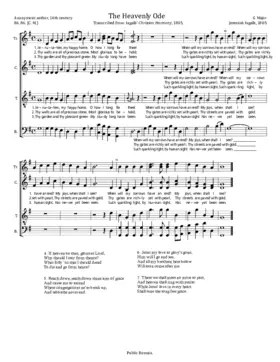 The Heavenly Ode