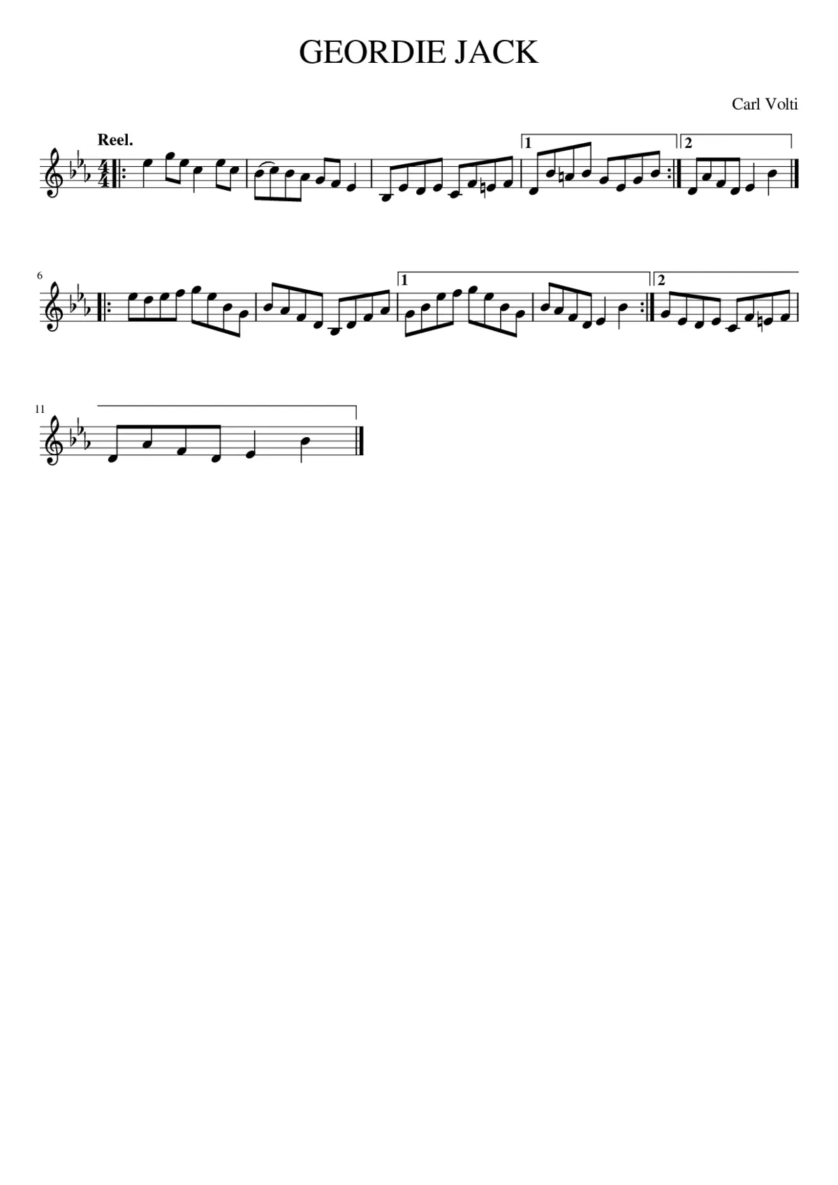 GEORDIE JACK - Page 1