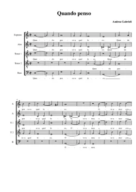 Quando penso