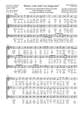 Where, Lord, shall I my refuge see?