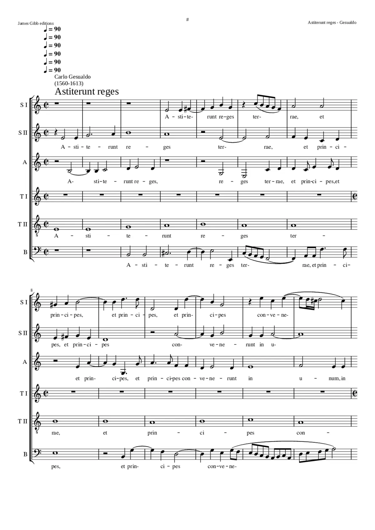 Astiterunt reges terrae - Page 1