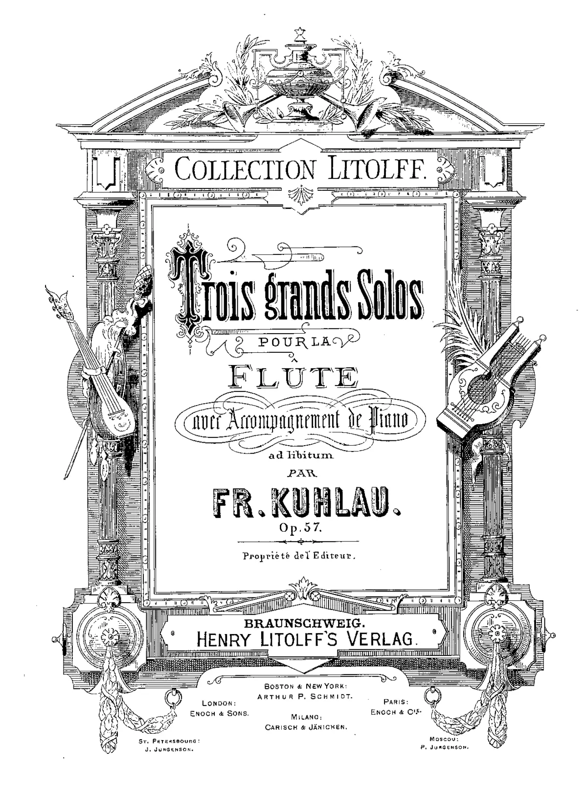 3 Grand Solos for Flute - Page 1