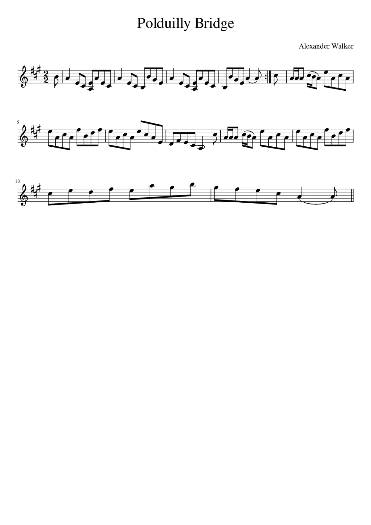 Polduilly Bridge - Page 1