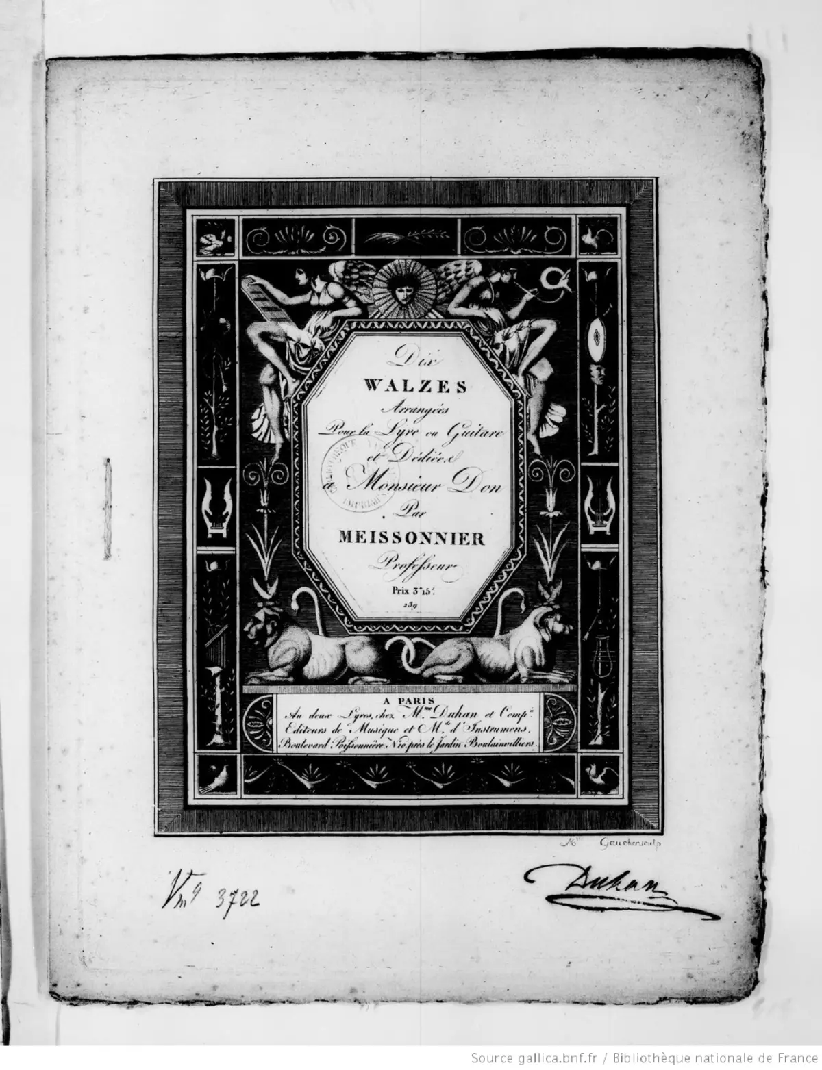 10 Walzes arrangées pour la Lyre ou Guitare - Page 1