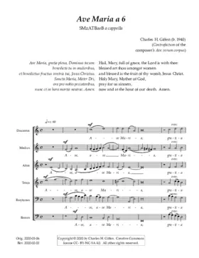 Ave Maria a 6
