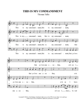 This is my commandment