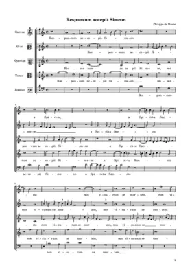 Responsum accepit Simeon