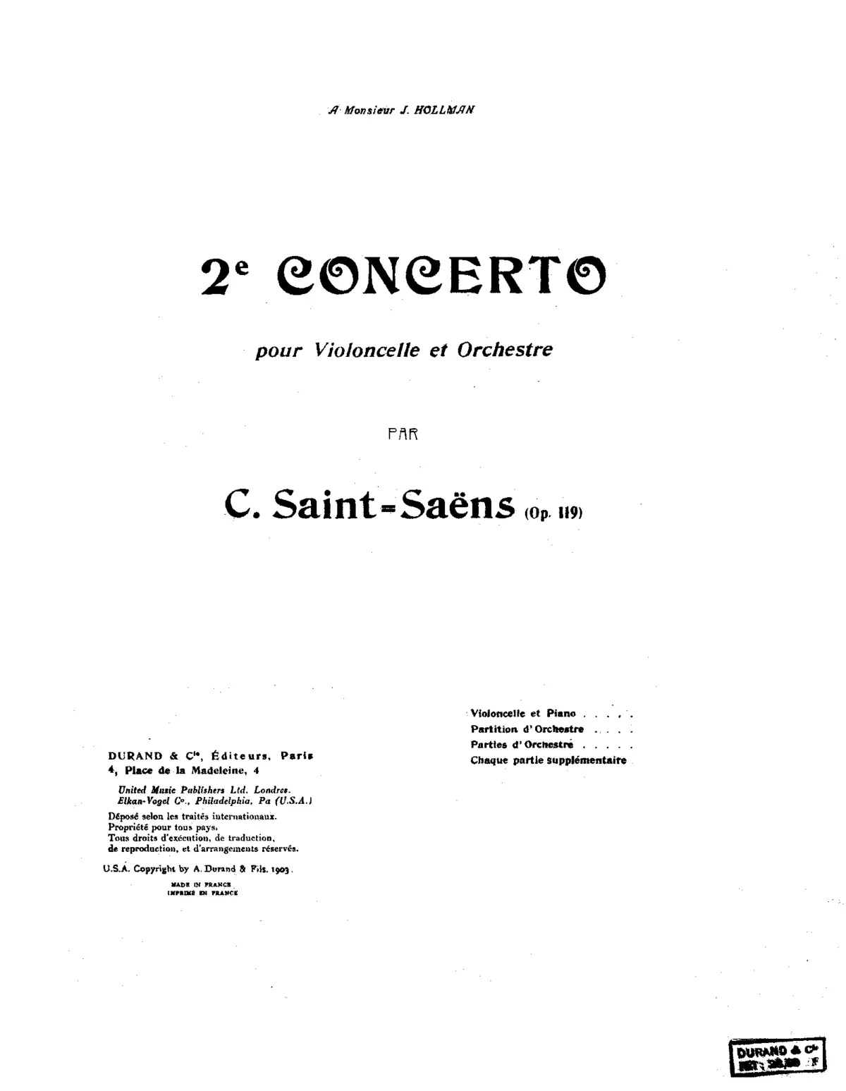 Cello Concerto No.2 - Page 1