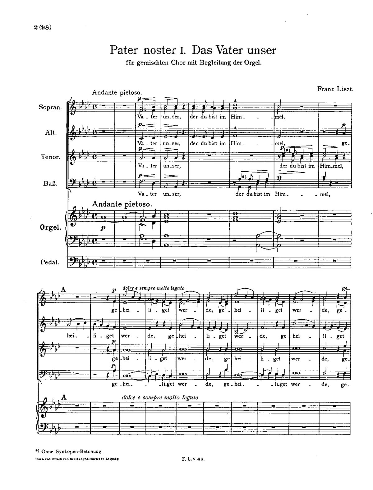Pater noster II - Page 1
