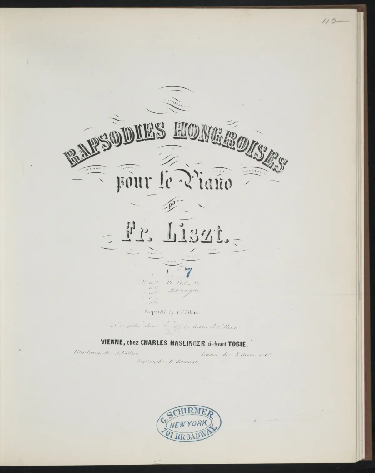 Hungarian Rhapsody No.7 - Page 1