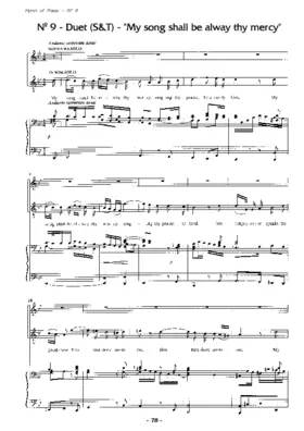 Hymn of Praise: No. 9 - My song shall be alway thy mercy