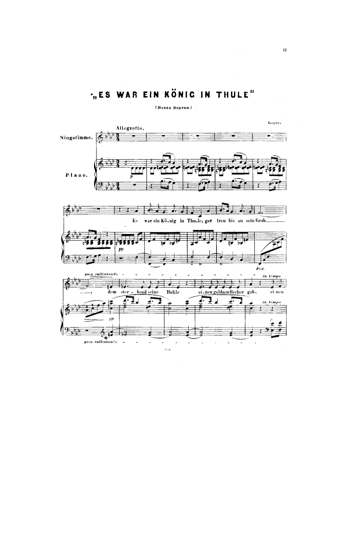 Es war ein König in Thule - Page 1