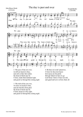 The day is past and over