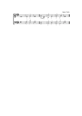 Single chant in E major