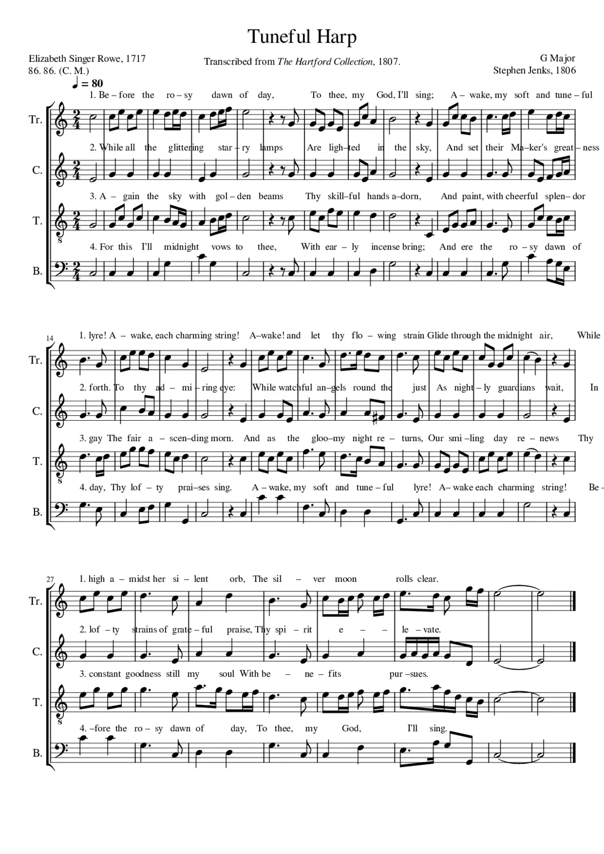 Tuneful Harp - Page 1