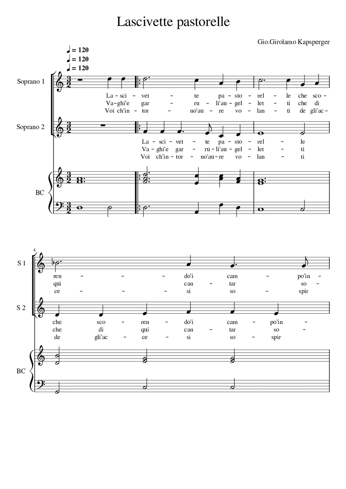 Lascivette pastorella - Page 1