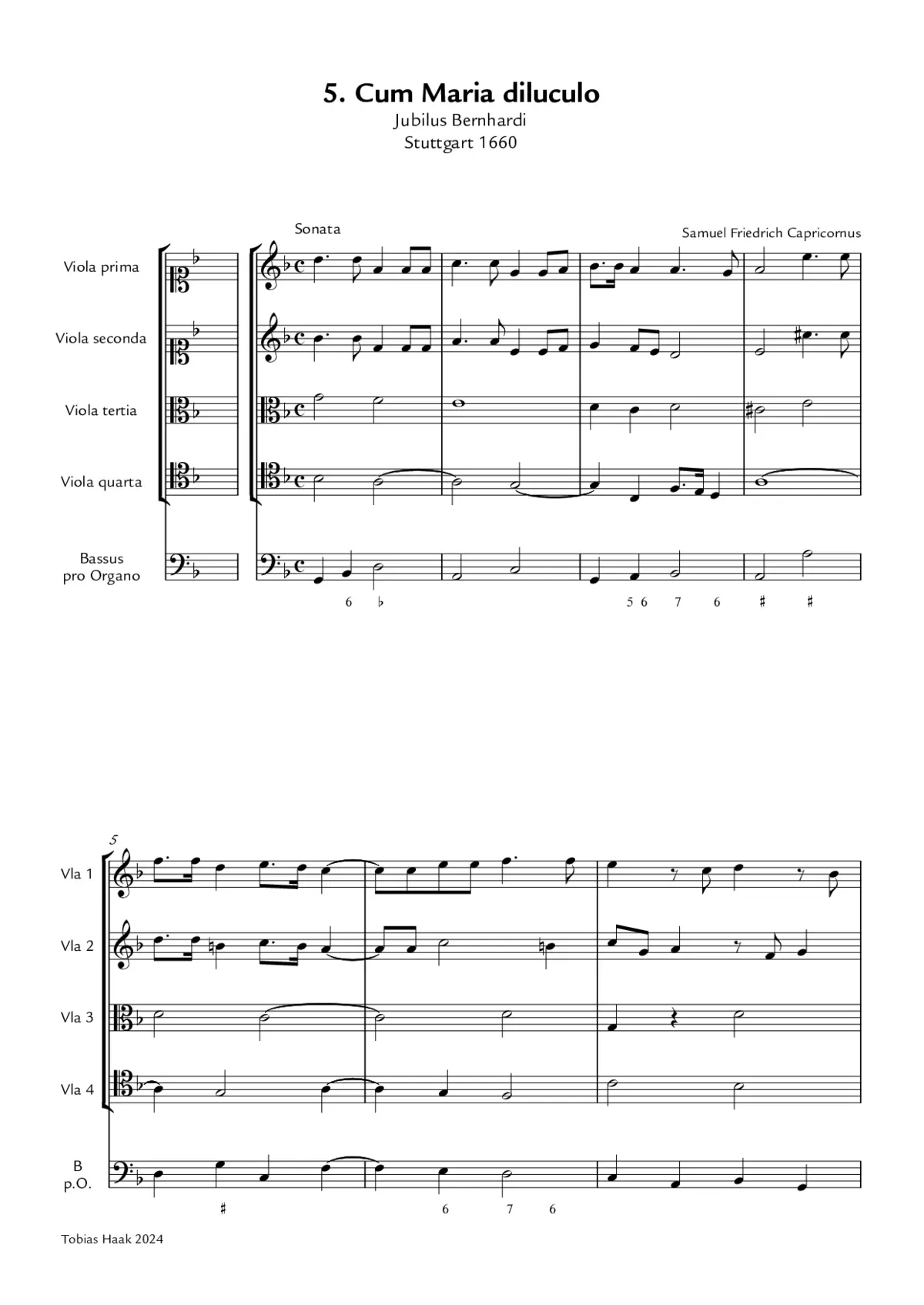 Cum Maria diluculo - Page 1