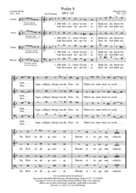 Mit fröhlichem Gemüte, SWV 105