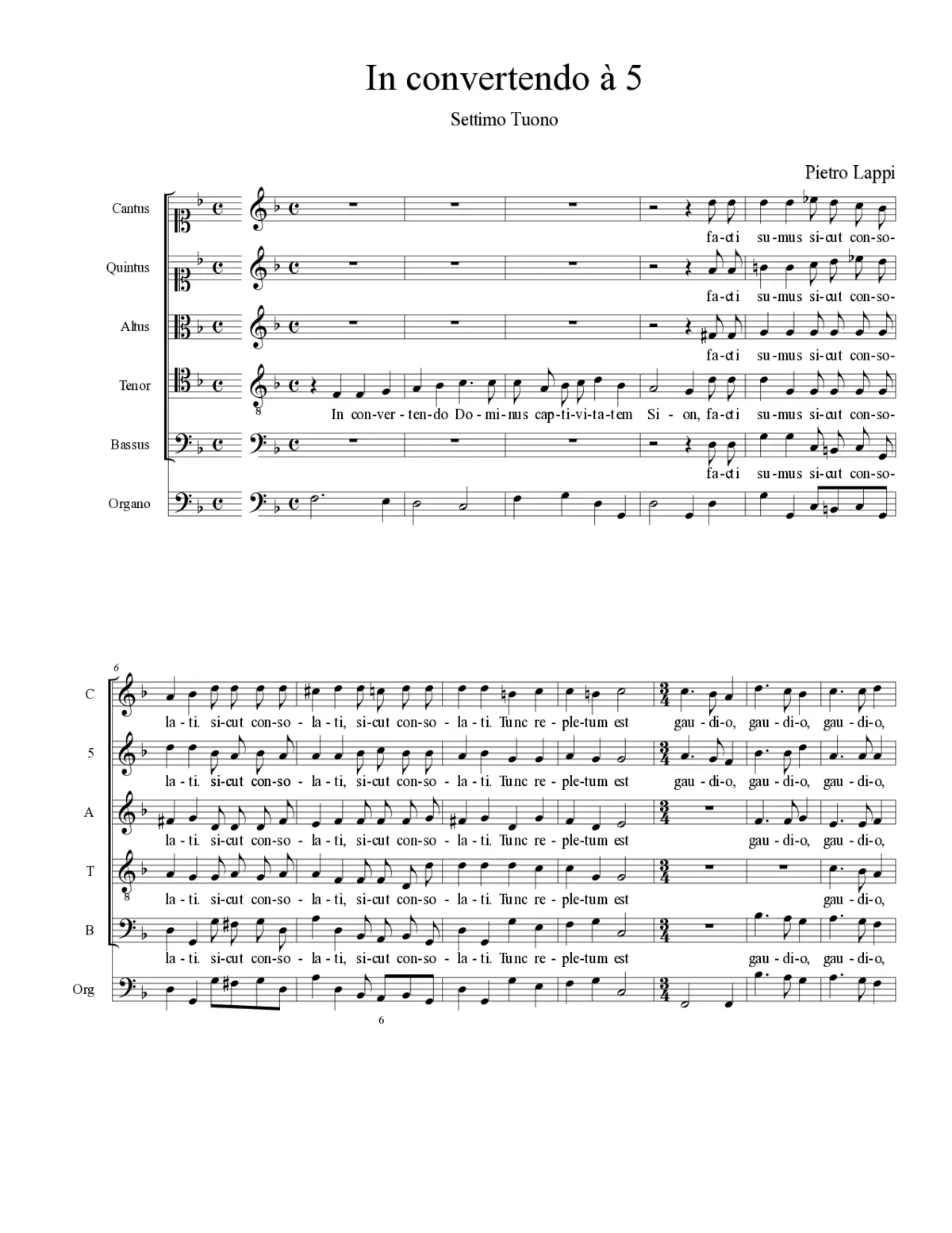 In convertendo à 5 - Page 1
