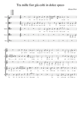 Tra mille fior già colti in dolce speco
