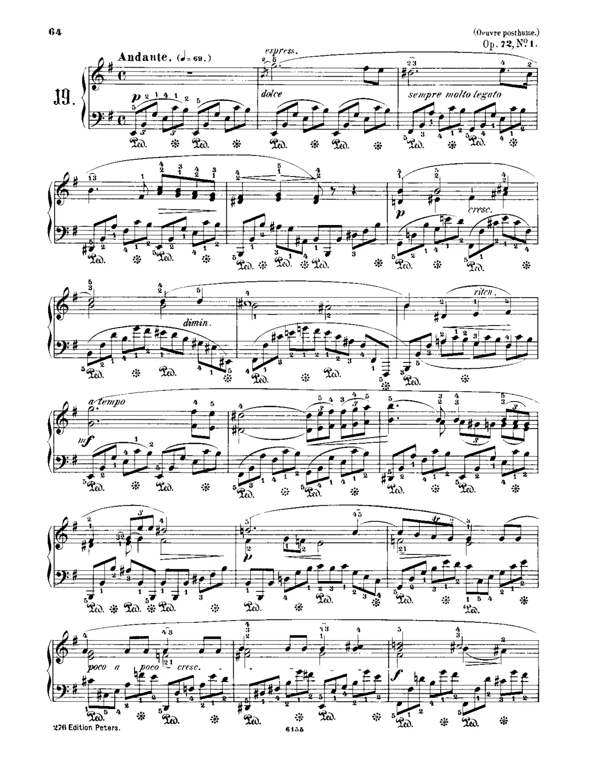 Nocturne in E minor - Page 1