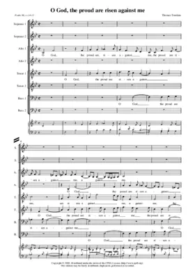 O God, the proud are risen