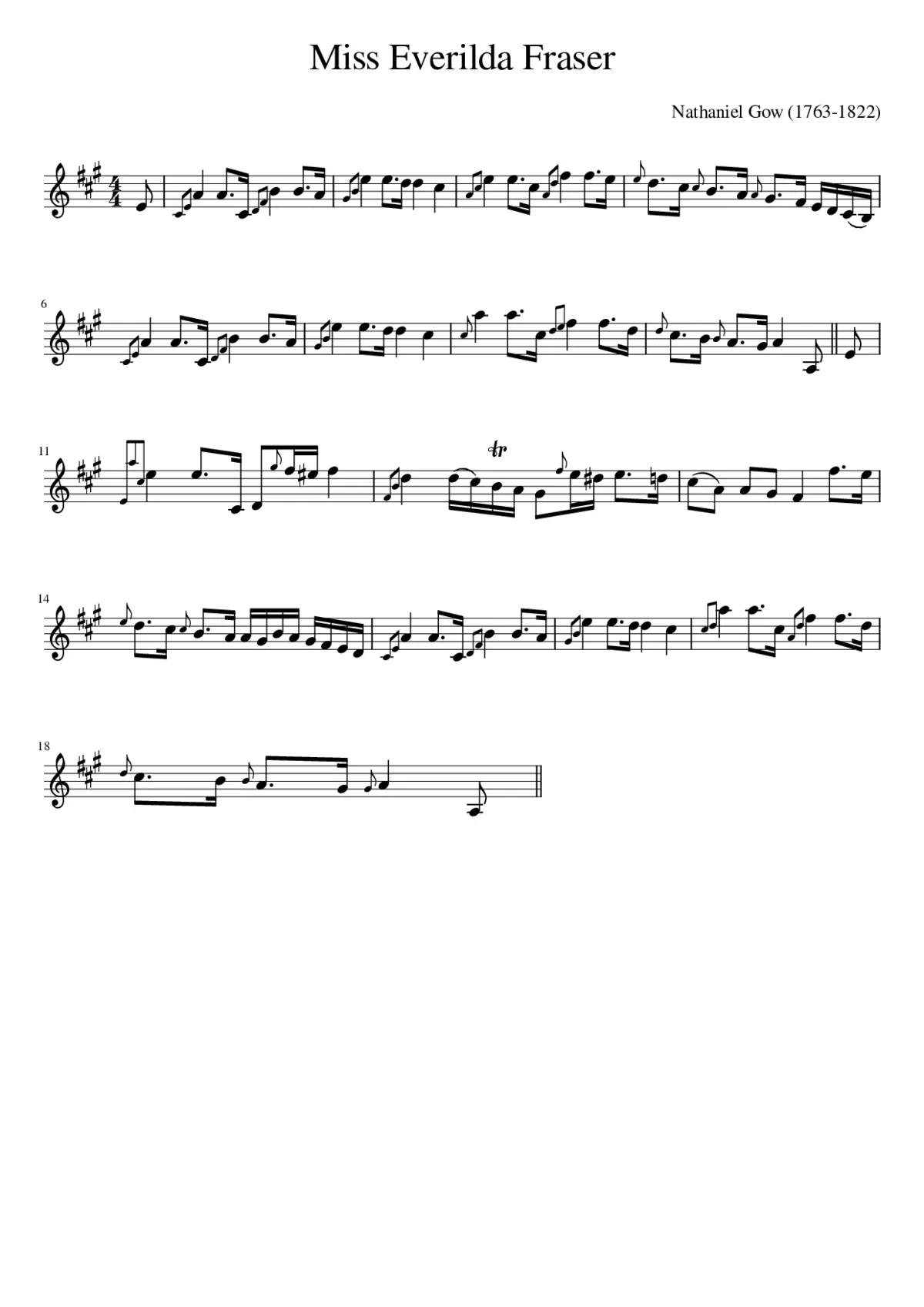 Miss Everilda Fraser - Page 1