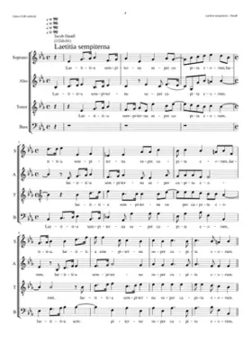 Laetitia sempiterna