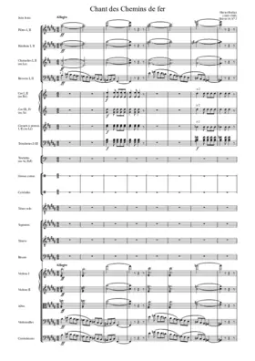 Chant des Chemins de fer, H 110