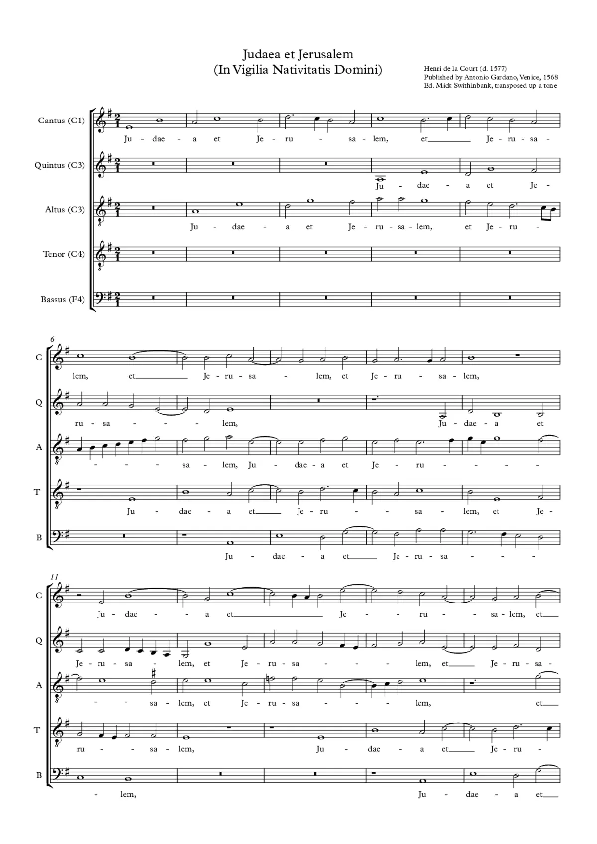 Judaea et Jerusalem - Page 1