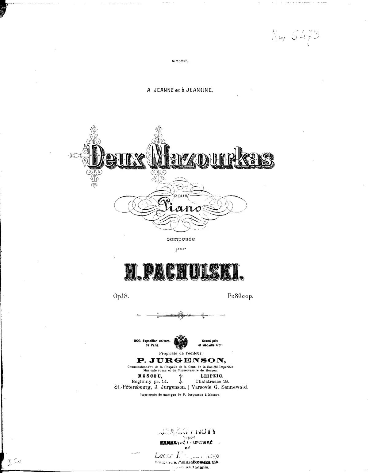 2 Mazurkas - Page 1
