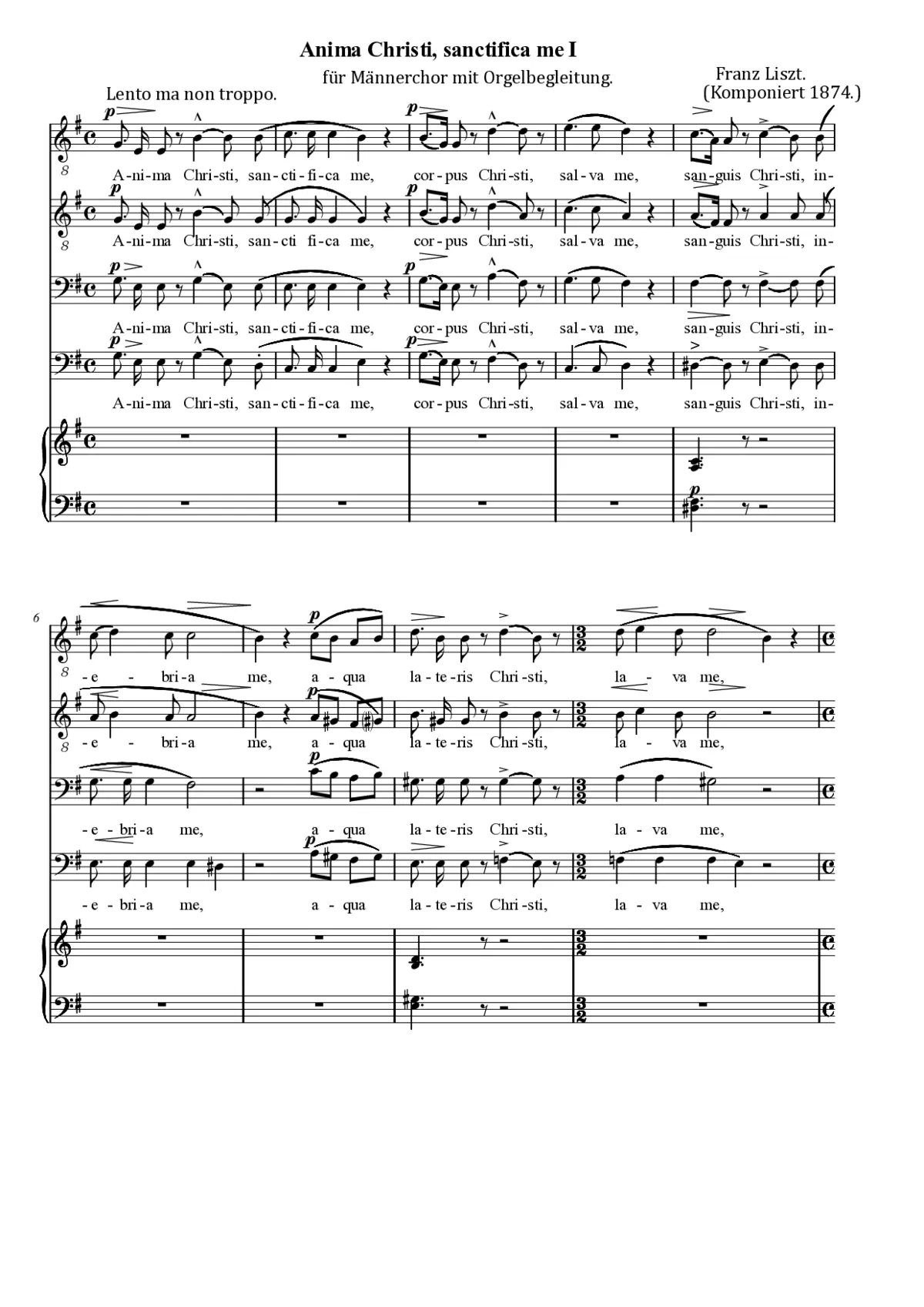 Anima Christi - Page 1