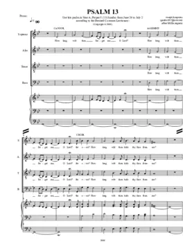 How long wilt thou forget me, O Lord