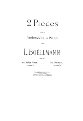 2 Pièces, Op.31