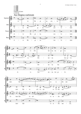 Ave Regina coelorum (1 of 5 settings)
